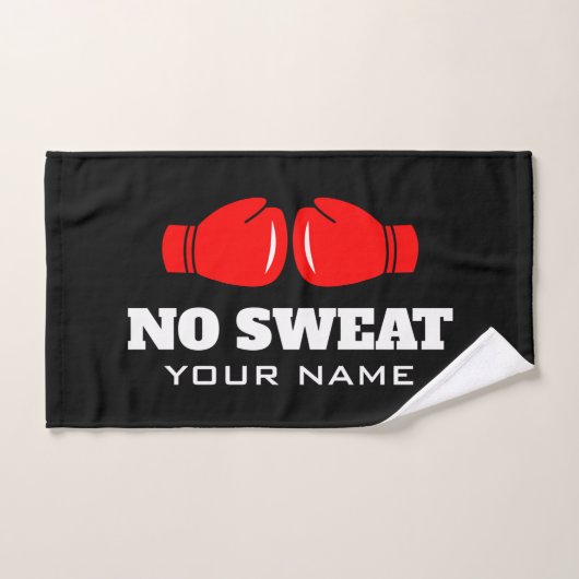 No Sweat drôles serviette de sport pour boxer (Serviette à main)
