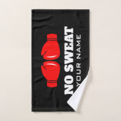 No Sweat drôles serviette de sport pour boxer (Serviette à main)