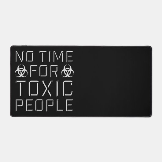 No Time Toxic People Boundaries Self Care Quote Bureaumat (Voorkant)