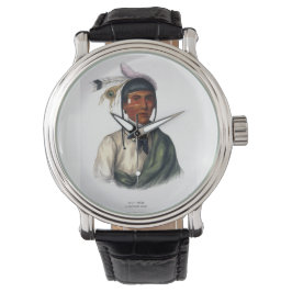 No-tin, een stamhoofd van de Ojibwa stam Horloge