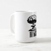 NO TO WAR Coffee Mug (Devant gauche)