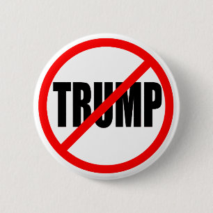 "NO TRUMP" 2,25 inch Ronde Button 5,7 Cm