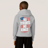 No Tyrants No Kings Patriotic Freedom Activism Tee (Dos entier)