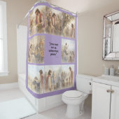 No unimportant person douchegordijn (In situ)