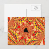 No Way - Fractal Briefkaart (Voorkant / Achterkant)