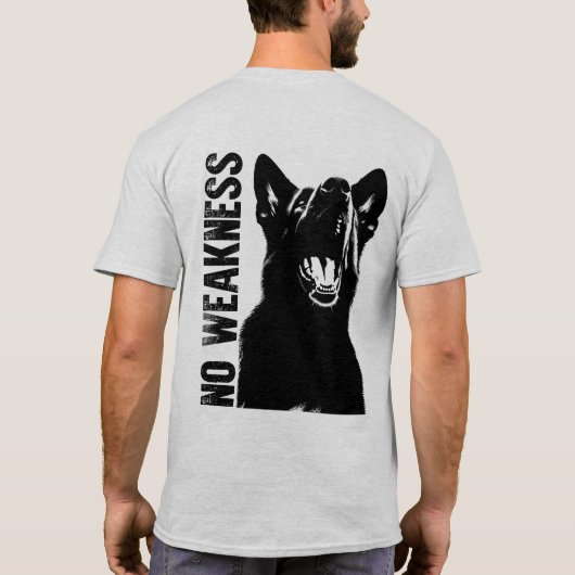 NO WEAKNESS T-SHIRT (Achterkant)