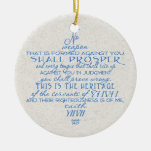 No Weapon Star van David Keramisch Ornament
