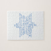 No Weapon Star van David Legpuzzel (Horizontaal)