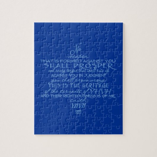 No Weapon Star van David Legpuzzel (Verticaal)