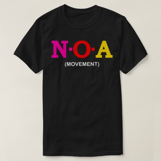 Noa-beweging T-shirt (Design voorkant)