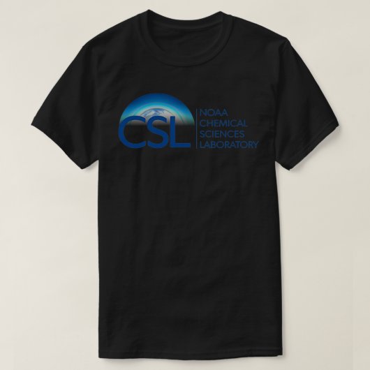 NOAA Chemical Sciences Laboratory Logo T-shirt (Design voorkant)
