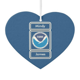 NOAA Custom Wedding Air Freshener Favor Luchtverfrisser