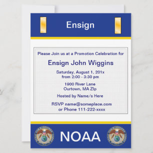 NOAA Ensign Invitation
