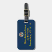 NOAA in opdracht van Corps Baggage Label Bagagelabel (Voorkant verticaal)