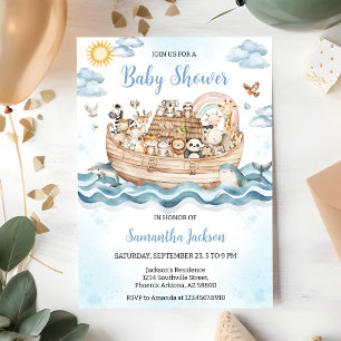 Noach's Ark Baby Shower Kaart