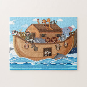 Noach's Ark Bijbel Verhaal Puzzel