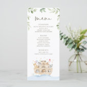 Noach's Ark Menu Kaarten (Staand voorkant)