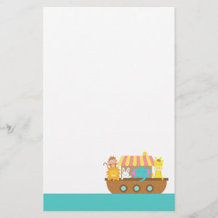 Noach's Ark, Mooie Dieren voor kinderen Briefpapier