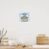 NOACH'S ARK NURSERY POSTER (Keuken)