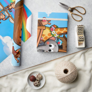 Noachs Grote Ark Avontuur Cadeaupapier