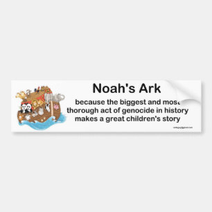 noah ' ark bumpersticker