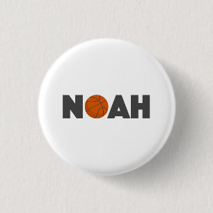Noah Basketball Ronde Button 3,2 Cm