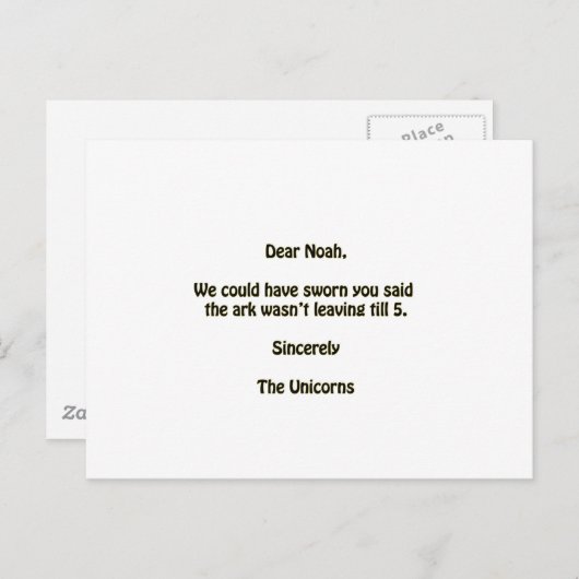 Noah Briefkaart (Voorkant / Achterkant)