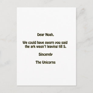 Noah Briefkaart