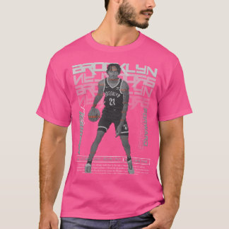 Noah Clowney Basketbal Art Nets T-shirt