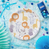 Noah Collectie dierentuin papier Bord (Feest)