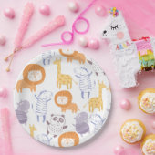 Noah Collectie dierentuin papier Bord (Feest)