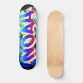 NOAH Customisé Graffiti Skateboard (Recto)