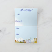 Noah de Uitnodiging van het Baby shower van de Bak (Binnen)