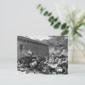 Noah en Ark Briefkaart (Staand voorkant)