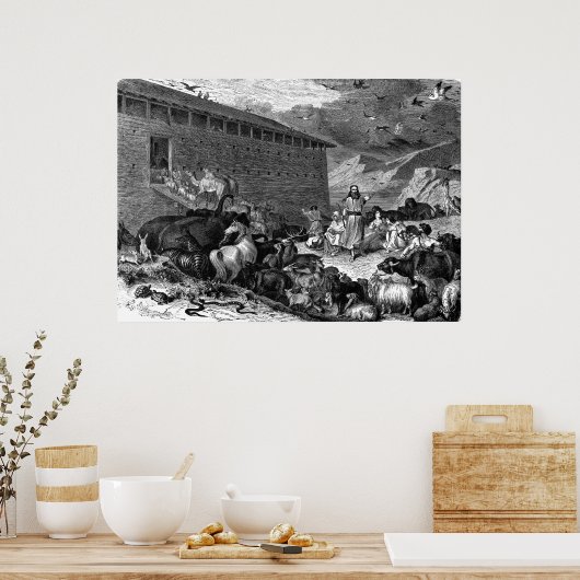 Noah en Ark Poster (Keuken)