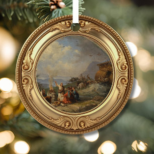 Noah en de Ark Advent Jesse Boom Metalen Ornament