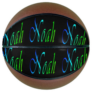 Noah, naam, Logo, regelmaat Basketball Mini Basketbal