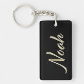 Noah Name whitegold Porte-clés (Devant)