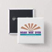 Noah "Noé" Dyer Button [Oorspronkelijke slogan] (Voorkant /achterkant)