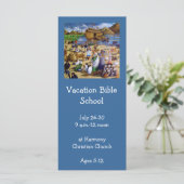 NOAH PEINTURE : VACANCES BIBLE INVITATION SCOLAIRE (Debout devant)