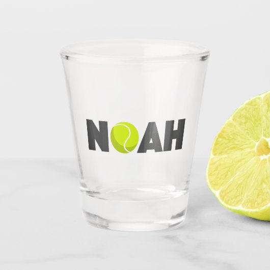 Noah Tennis Shot Glas (Voorkant)