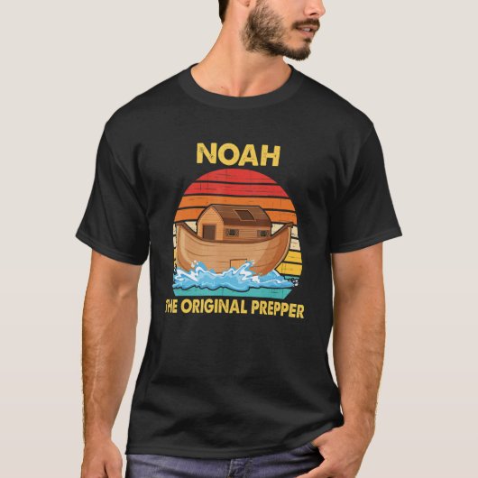 Noah The Original Prepper T-shirt (Voorkant)