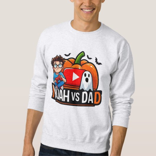 Noah vs Dad Mannen Trui (Voorkant)