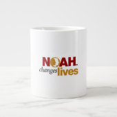 NOAH wijzigt live koffie-Mok Extra Grote Beker (Voorkant)