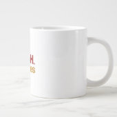 NOAH wijzigt live koffie-Mok Extra Grote Beker (Rechts)