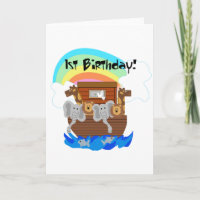 Noah's Ark 1st Birthday Tshirts en Gifts