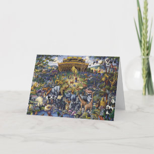 Noahs Ark Animals Kaart