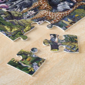 Noahs Ark Animals Legpuzzel (Zijkant)