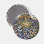 Noahs Ark Animals Magneet (Voorkant / Achterkant)
