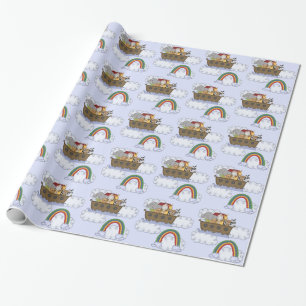 Noah's Ark Baby shower Cadeaupapier